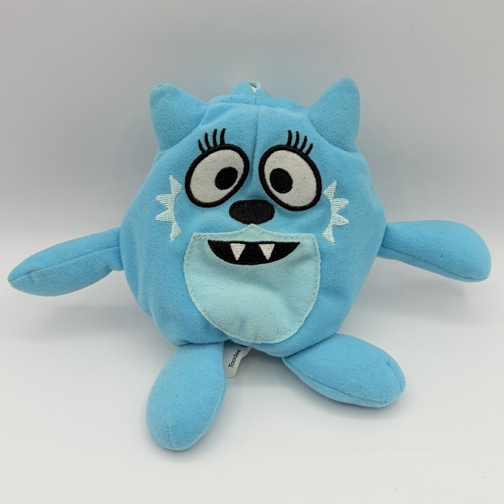 2008 Spinmaster Yo Gabba Gabba Toodee Bouncing & Singing Silly Doesn't Work Read